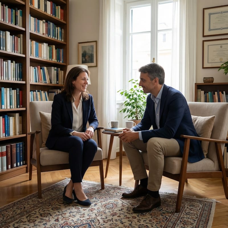 PRT practitioners in a session